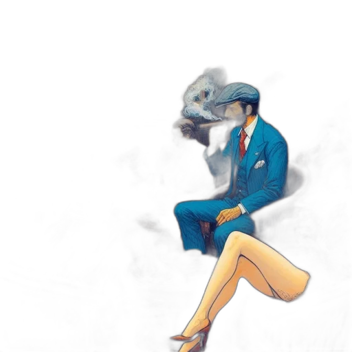 hat, mask, robot, staff transparent PNG cut-out