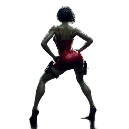 robot, dress, weapon, concept art transparent PNG cut-out