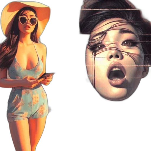 mask, face, dress, robot transparent PNG cut-out
