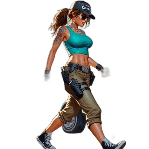 concept art, pixel art, 3d render, fantasy art transparent PNG cut-out