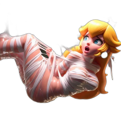 dress, weapon, concept art, 3d render transparent PNG cut-out