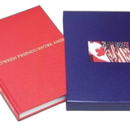 two, books, titled, between transparent PNG cut-out