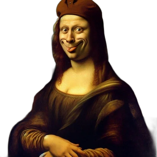 face, mask, dress, crown transparent PNG cut-out