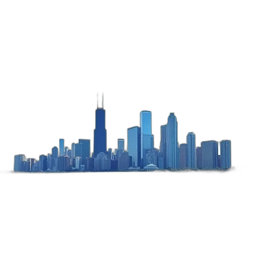building, concept art, 3d render, pixel art transparent PNG cut-out