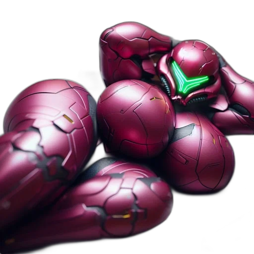 robot, 3d render, concept art, photorealistic transparent PNG cut-out