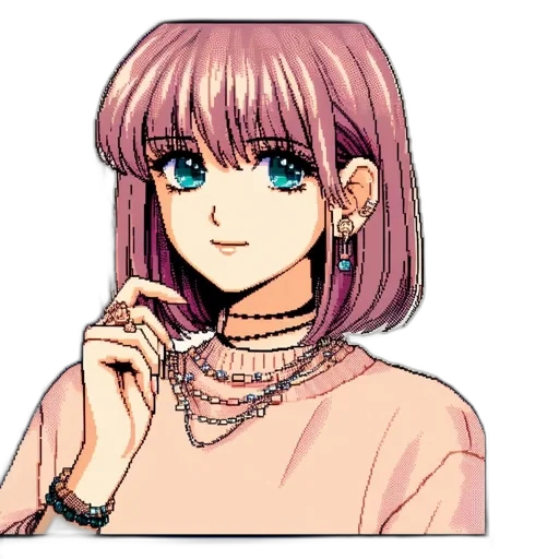 jewelry, face, staff, dress transparent PNG cut-out