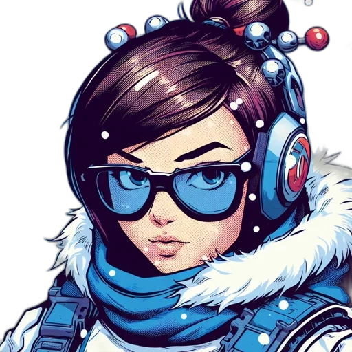 jacket, face, comic book art, cartoon transparent PNG cut-out