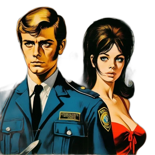 comic book art, concept art, cartoon, photorealistic transparent PNG cut-out