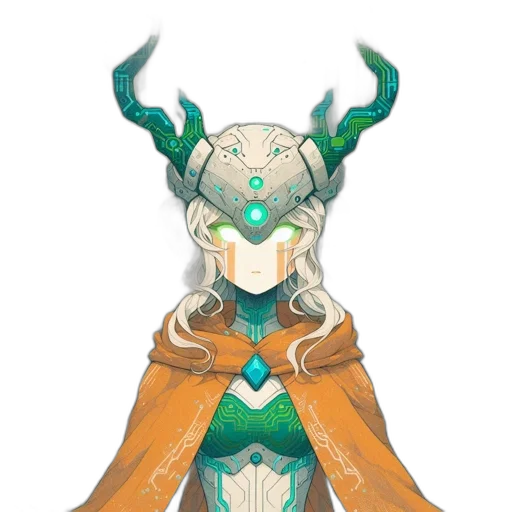 mask, crown, dragon, creature transparent PNG cut-out