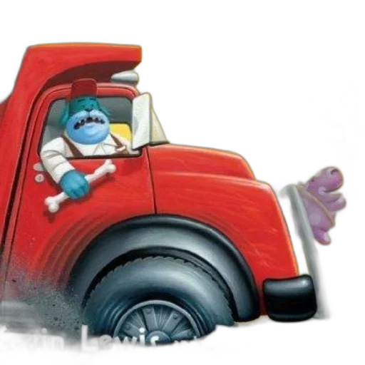 car, robot, concept art, 3d render transparent PNG cut-out