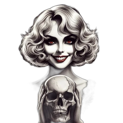 face, mask, comic book art, concept art transparent PNG cut-out