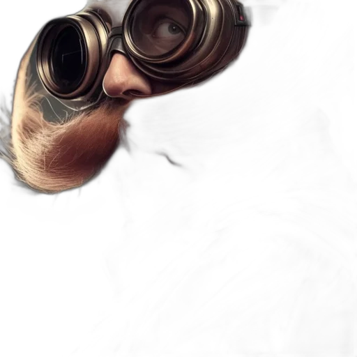 mask, animal, creature, face transparent PNG cut-out