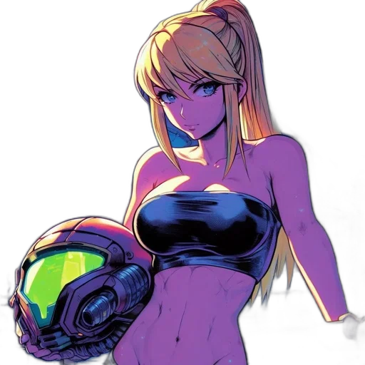robot, dress, weapon, anime transparent PNG cut-out