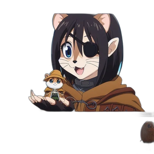 staff, animal, weapon, creature transparent PNG cut-out