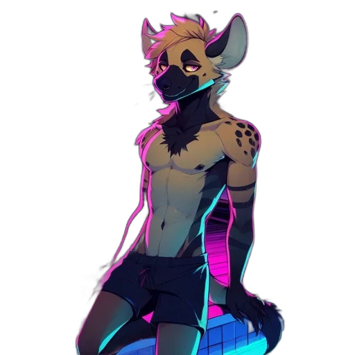 jacket, staff, mask, creature transparent PNG cut-out