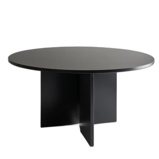 furniture, 3d render, dark, base transparent PNG cut-out