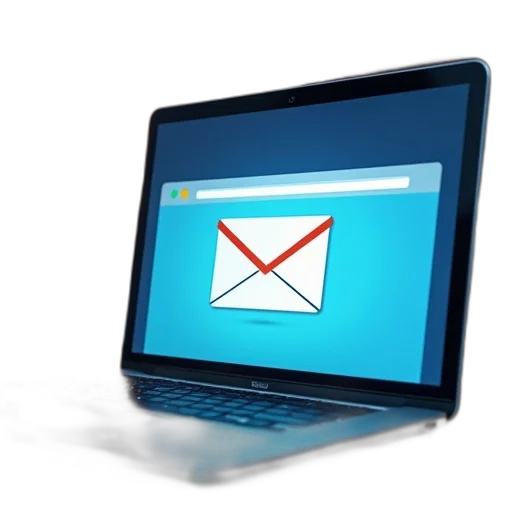 laptop, computer, screen, has transparent PNG cut-out