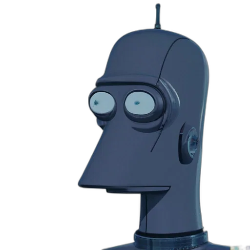 robot, concept art, 3d render, cartoon transparent PNG cut-out
