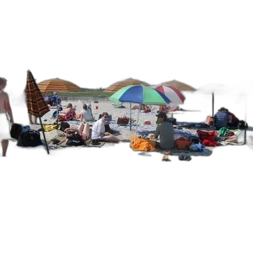 umbrella, car, furniture, staff transparent PNG cut-out