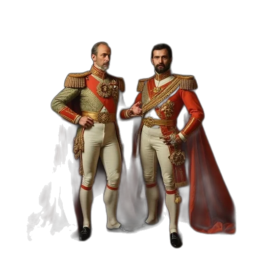 staff, crown, jacket, concept art transparent PNG cut-out