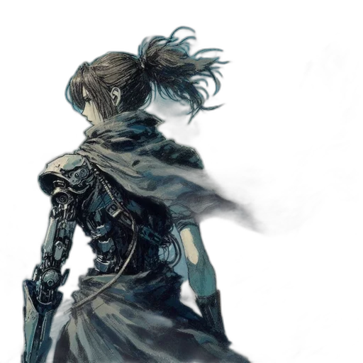 sword, robot, dress, mask transparent PNG cut-out
