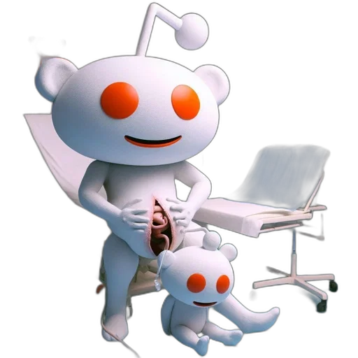 robot, staff, creature, furniture transparent PNG cut-out
