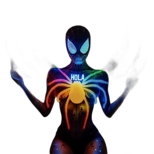 mask, concept art, 3d render, comic book art transparent PNG cut-out