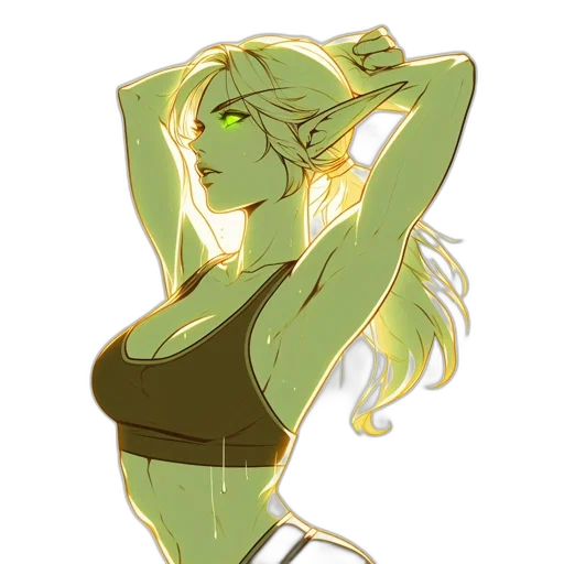 dress, pixel art, concept art, watercolor transparent PNG cut-out