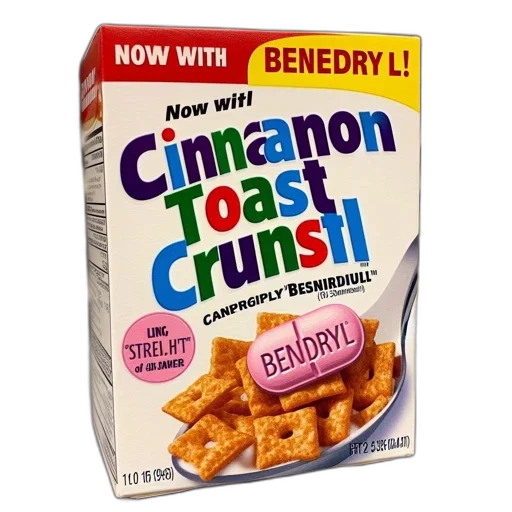 food, cereal, box, shelf transparent PNG cut-out