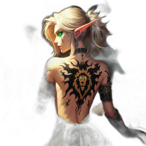 dragon, dress, fantasy art, concept art transparent PNG cut-out