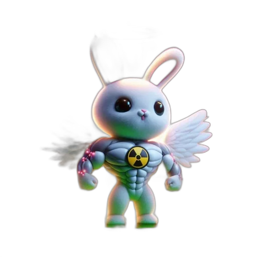 robot, creature, 3d render, concept art transparent PNG cut-out