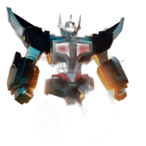 robot, weapon, concept art, 3d render transparent PNG cut-out