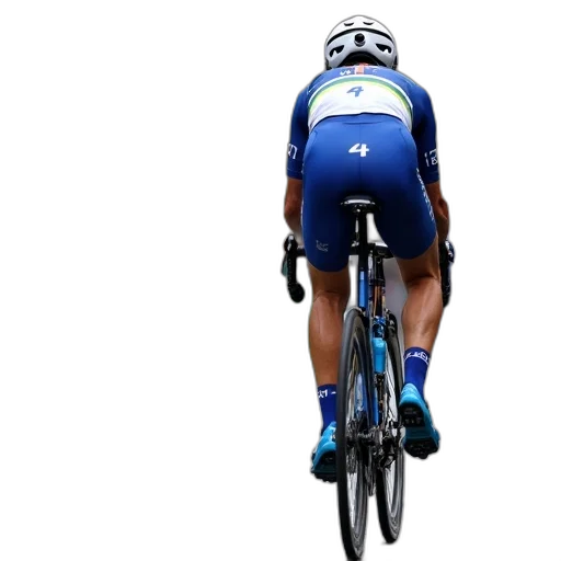 professional, cyclist, riding, bicycle transparent PNG cut-out