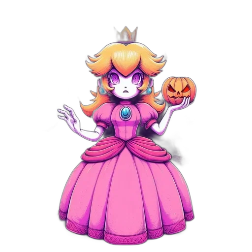 crown, dress, staff, mask transparent PNG cut-out