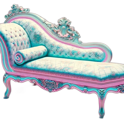 furniture, crown, jewelry, 3d render transparent PNG cut-out
