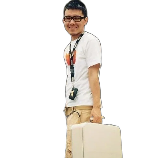 staff, jacket, 3d render, cartoon transparent PNG cut-out