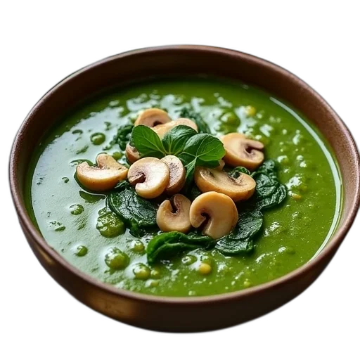 food, green, bowl, soup transparent PNG cut-out