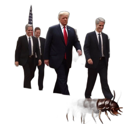 creature, animal, robot, hair transparent PNG cut-out