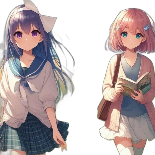 dress, anime, pixel art, concept art transparent PNG cut-out