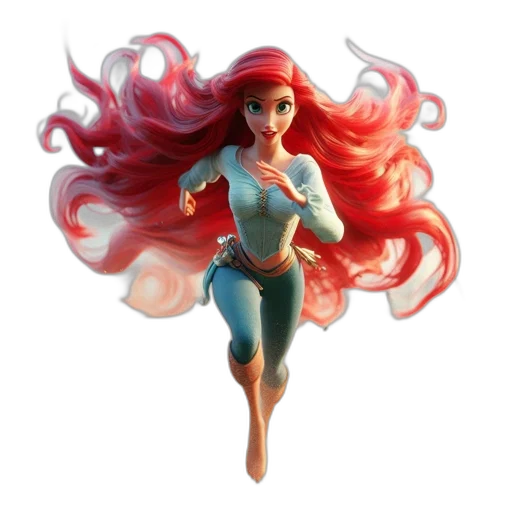 hair, dress, fantasy art, concept art transparent PNG cut-out
