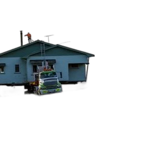 building, car, furniture, 3d render transparent PNG cut-out