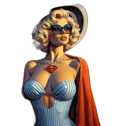 dress, jewelry, comic book art, concept art transparent PNG cut-out