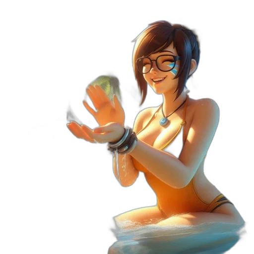 staff, weapon, bottle, dress transparent PNG cut-out