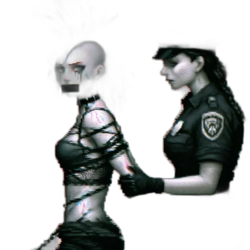robot, staff, mask, weapon transparent PNG cut-out
