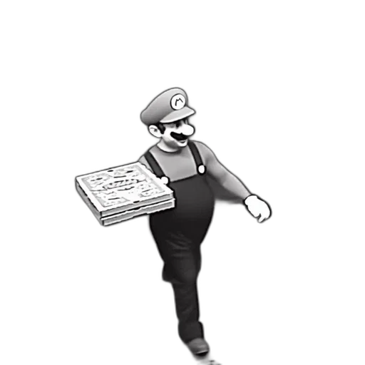 staff, weapon, jacket, robot transparent PNG cut-out