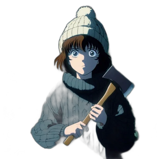 hat, staff, weapon, mask transparent PNG cut-out