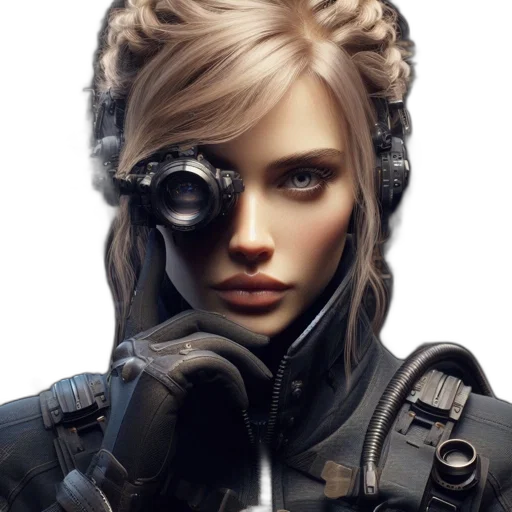 face, jacket, mask, weapon transparent PNG cut-out