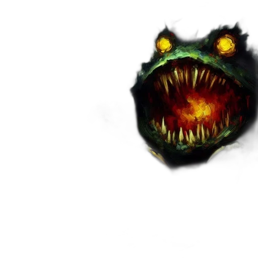dragon, creature, mask, animal transparent PNG cut-out