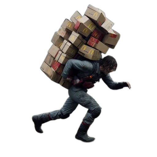 robot, jacket, furniture, weapon transparent PNG cut-out
