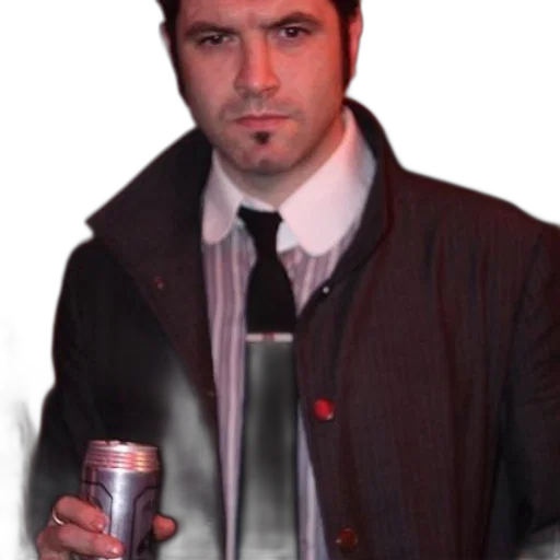 jacket, staff, bottle, robot transparent PNG cut-out